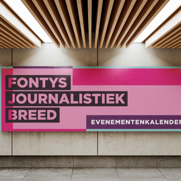 Fontys Journalistiek Breed Banner